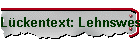 Lckentext: Lehnswesen